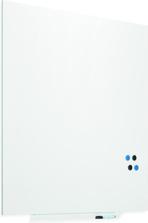 Actual product image kaiserkraft Whiteboard module, BASIC version - sheet steel, painted, WxH 1000 x 1000 mm (100 x 100 cm)