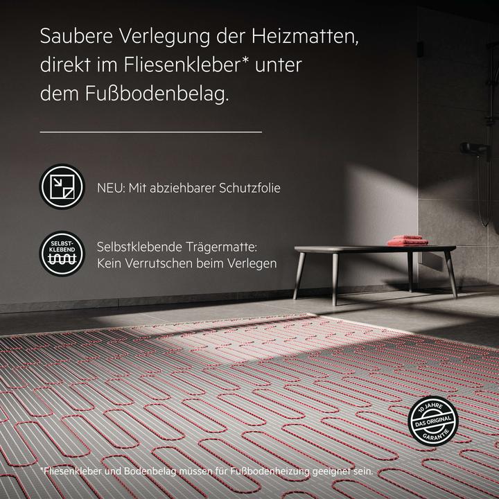 Actual product image AEG Haustechnik Comfort Turbo Thermo Floor TBS TC 200/4 Set Plus, electr. underfloor heating complete set 4 m², 200
