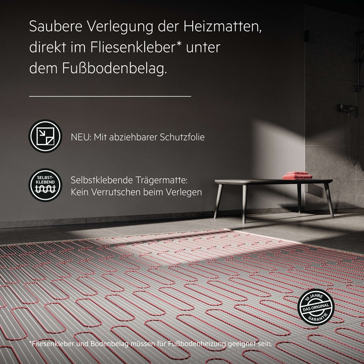 Actual product image AEG Haustechnik Turbo Thermo Floor TBS TC 200/1, electric underfloor heating, 1 m², 200 W/m²