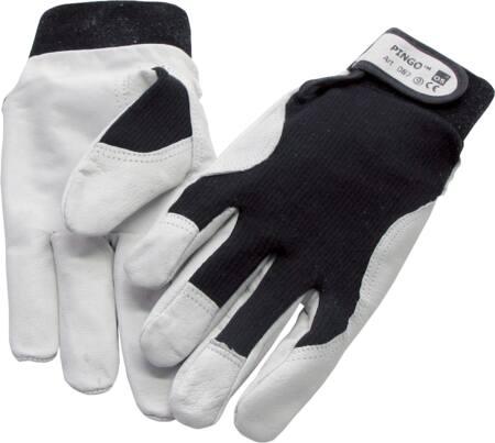 Produktbild Csdk SL Tekniker handske natur skindstørrelse 9, overhånd fibertexkrave med elasik og velcro - (12 stk.)