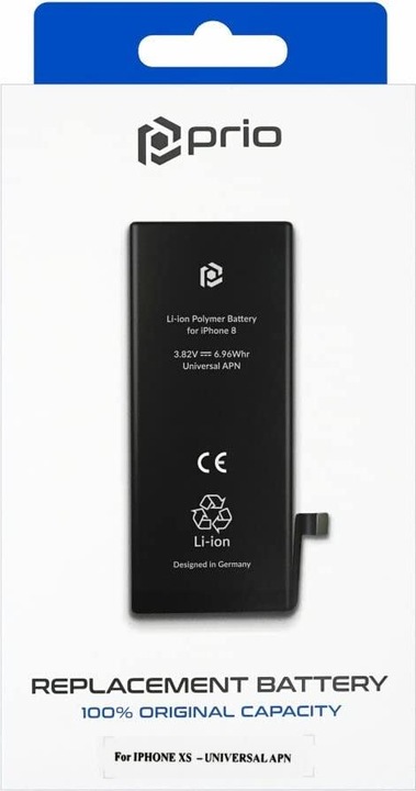 Immagine prodotto prio Batteria per Apple iPhone XS (APN universale) (Accumulatore di carica elettrica, iPhone XS)