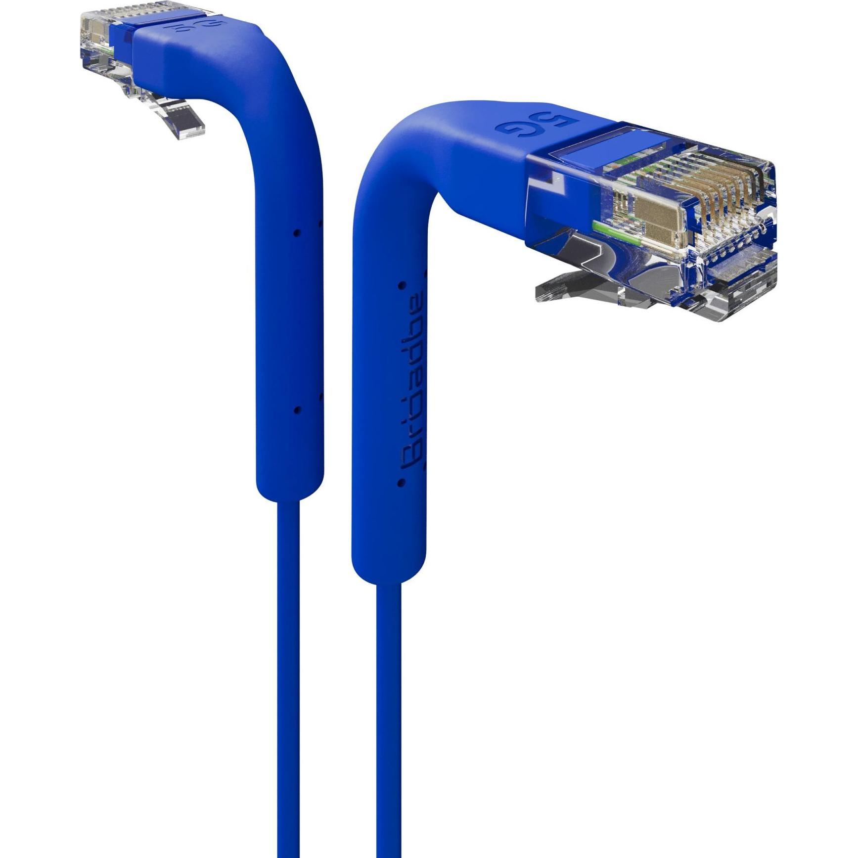 Broadbe Slim Patch Cable 5G Blue 0.1m Cable-Patch-Cat6-BL-0.1M-Slim (CAT6, 0.10 m), Cavo di rete
