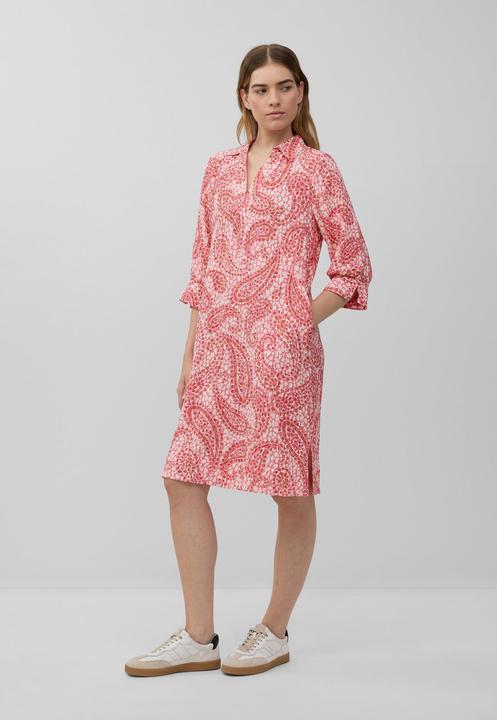 Produktbild S.Oliver Kleid Strukturiertes Hemdblusenkleid mit Eingrifftaschen (36)