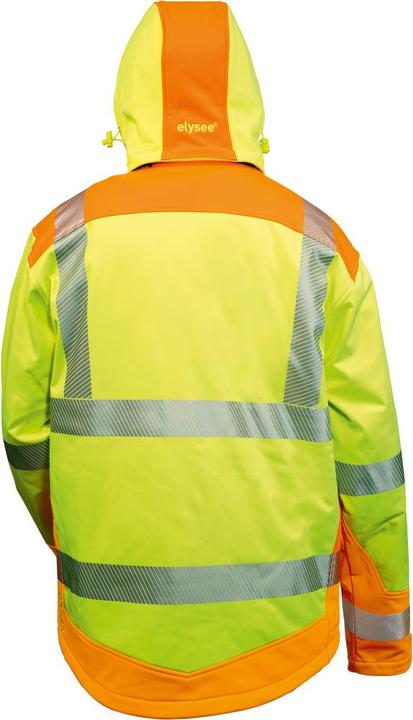 Produktbild Elysee Warnschutz-Softshelljacke Rickmer Grösse XL gelb/orange (XL)
