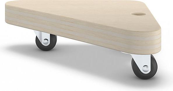 Image du produit kaiserkraft Rouleau de transport en plaque multiplex (100 kg)