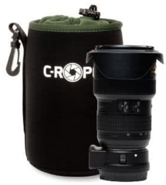C-Rope Objektivbeutel V2 Schwarz Variation: L 18x12cm retail