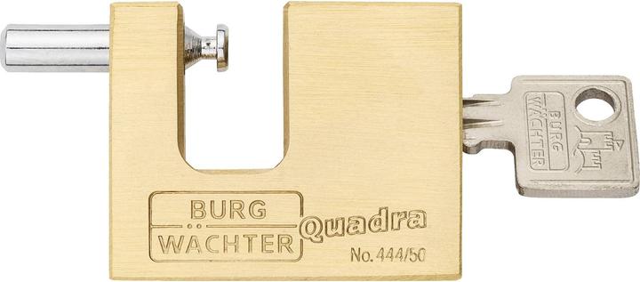 Actual product image Burg Wächter 28591 Padlock 50.00 mm different locking Brass Sch