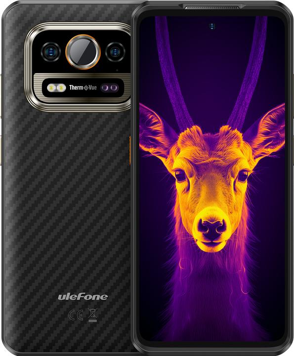 Ulefone Armor 25T Pro (256 Go, Noir givré, 6.78", Double SIM, 5G)