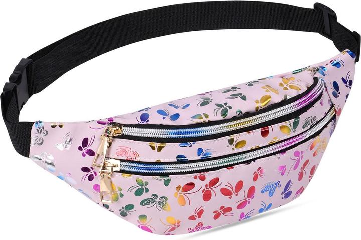 Produktbild Only-Bags.Store Gürteltasche, Fanny Pack Fashion Wasserdicht, Fanny Pack Gürteltaschenfächer mit 3 Fächern