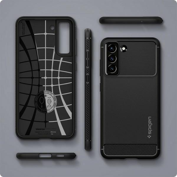 Actual product image Spigen Rugged Armor (Samsung Galaxy S21 FE)