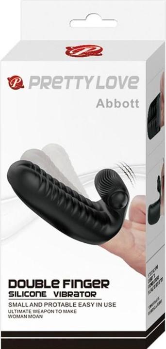Produktbild Pretty Love Abbott Dedal Estimulador Negro