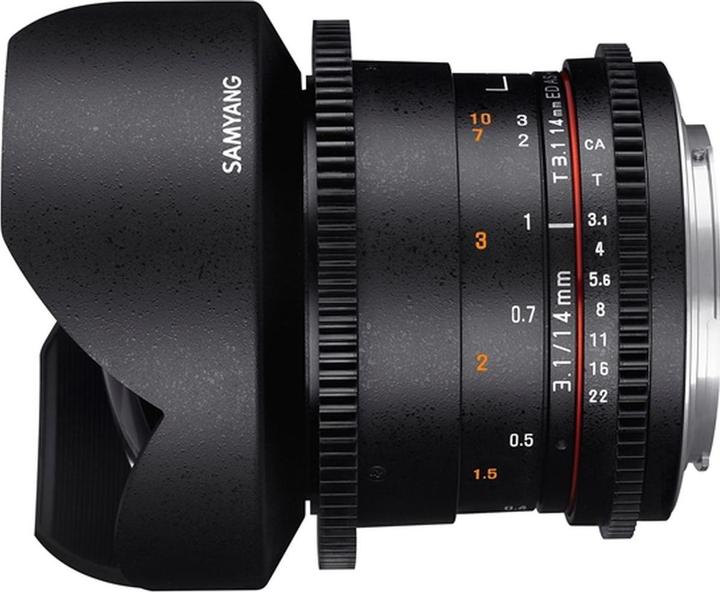 Produktbild Samyang 14mm T3.1 VDSLR II Sony E-Mount (Sony E, Vollformat)