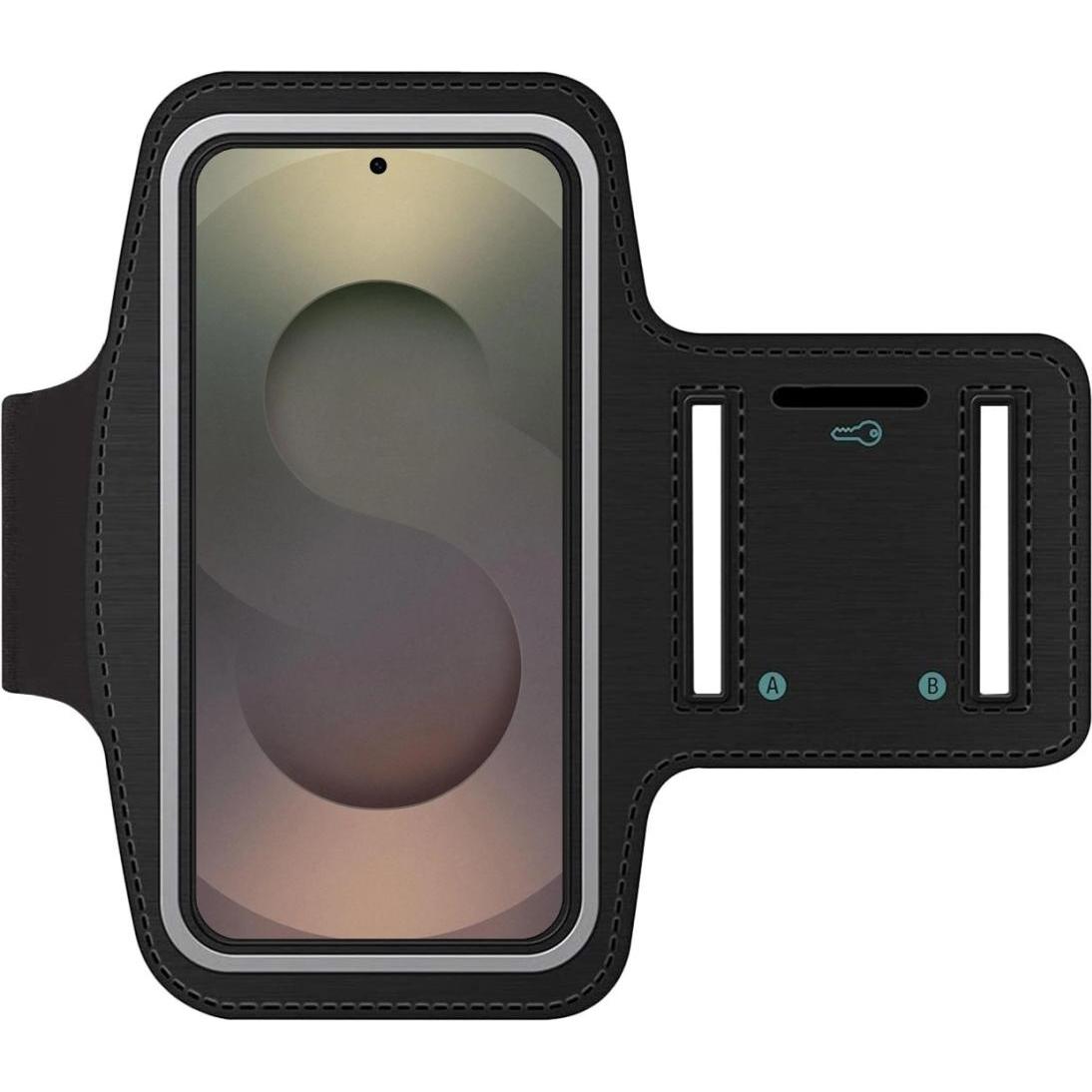 SmartFitness Handy Sport Armband, Smartphone Sportarmband, Schwarz