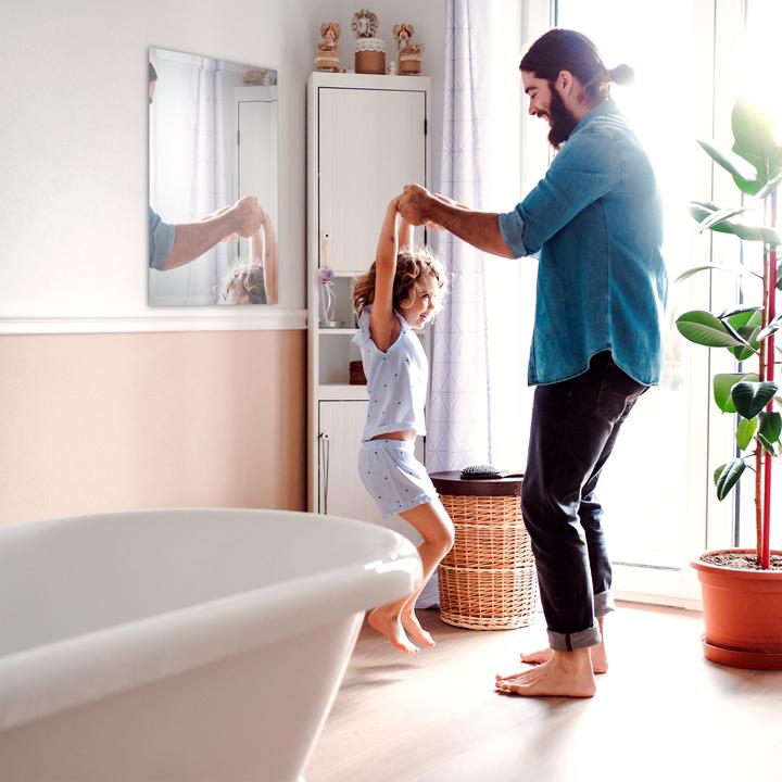 Image du produit Relaxdays Miroir sans-cadre (40 x 0,5 x 60 cm)