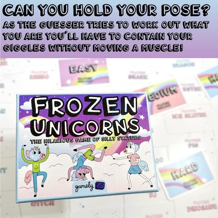 Produktbild Gamely FROZEN UNICORN - The hilarious game of silly statues (Englisch)