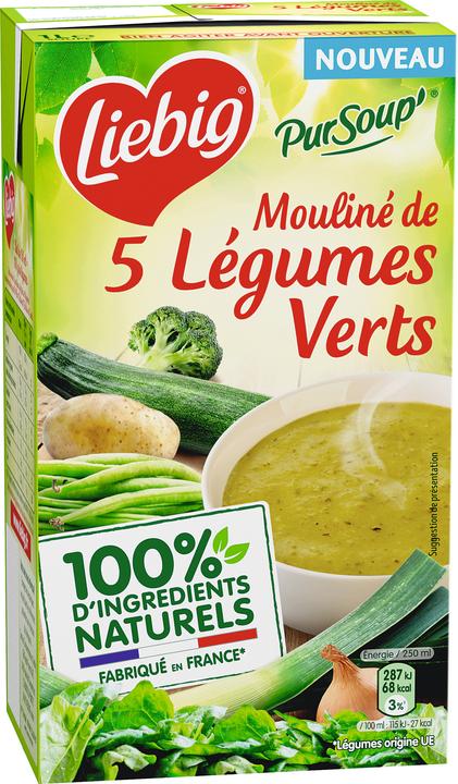 Image du produit Liebig Soupes 5 Soupe de légumes verts 1l (1000 ml)