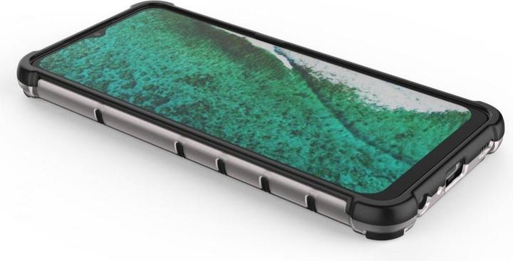 Produktbild Hurtel Honeycomb Handyhülle Schutzhülle mit TPU Rahmen für Samsung Galaxy A32 5G grün (Samsung Galaxy A32 5G)