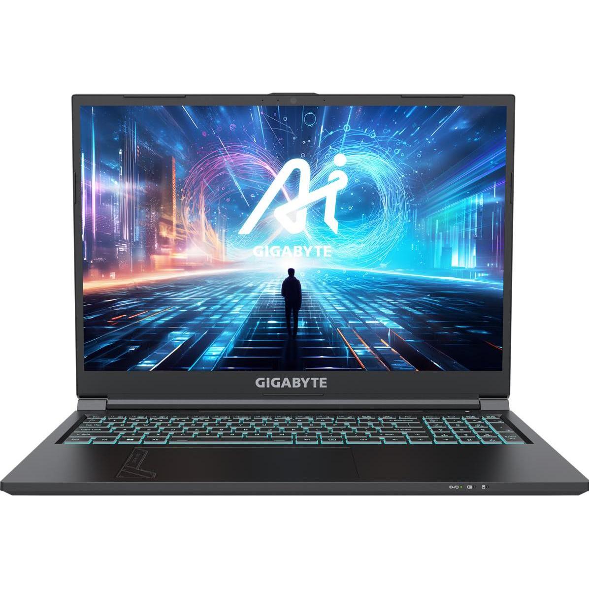 Gigabyte G6 KF-73DE854KH (16", Intel Core i7-13700H, 64 GB, 1000 GB, DE), Notebook, Schwarz