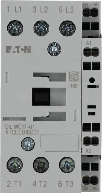Produktbild Eaton Electric GmbH Leistungsschütz DILMC17-01 RDC24 7.5kW/400V DC