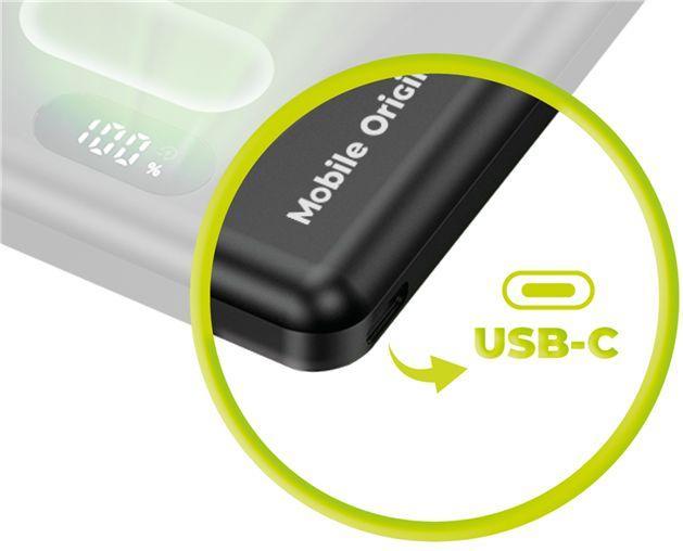 Image du produit Mobile Origin PowerBank 10000mAh 3in1 Wireless Magnetic PowerBank PB8 (10000 mAh)
