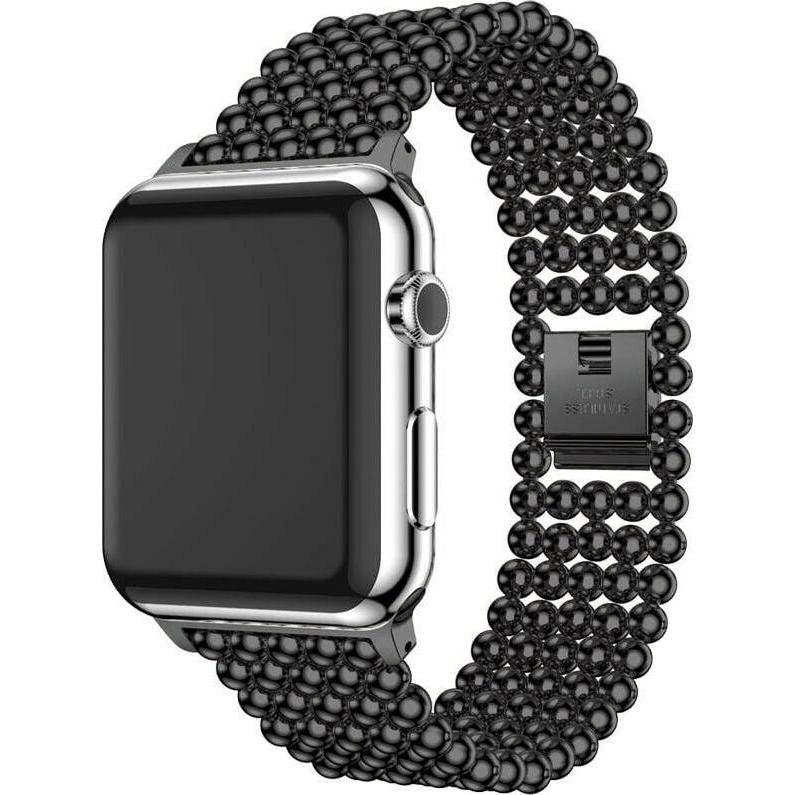 Thumbnail - Strap-it Armband (Edelstahl, Apple Watch), Uhrenarmband, Schwarz