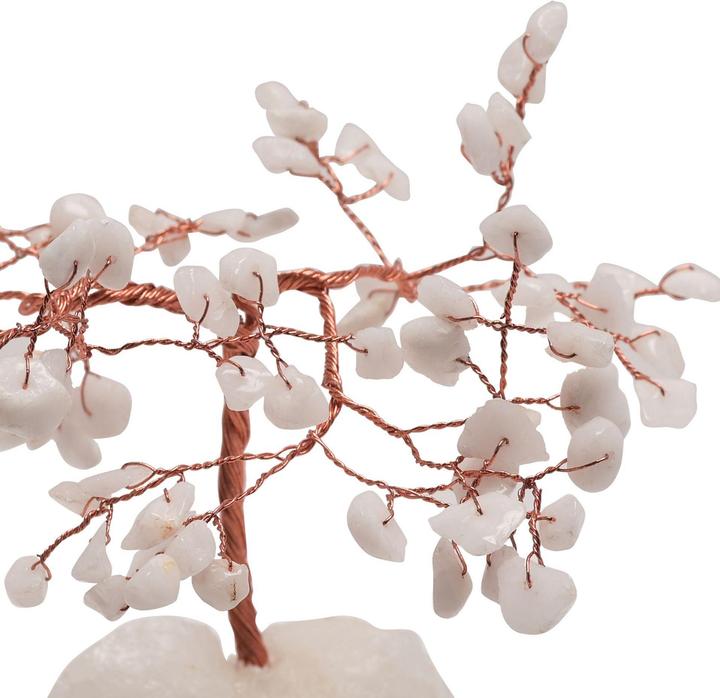Actual product image Serenity Gemstone Tree - White Jade