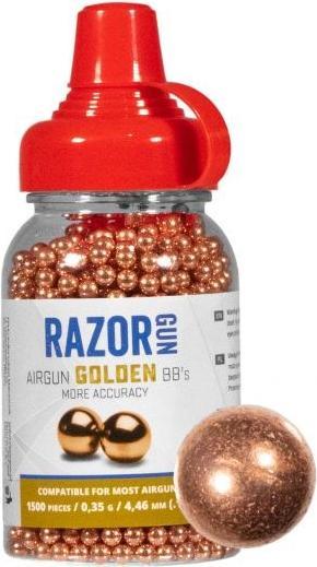Immagine prodotto Razorgun 4 BB da 46 mm Golden kulka stalowa1500
