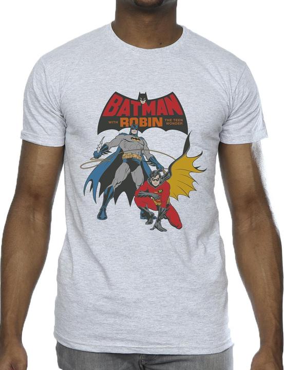 Immagine prodotto Batman And Robin Maglietta Uomo (4XL)