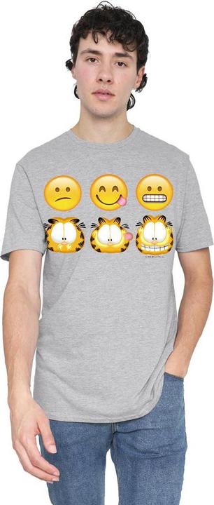 Actual product image Garfield Mens Emoji T-Shirt (5XL)