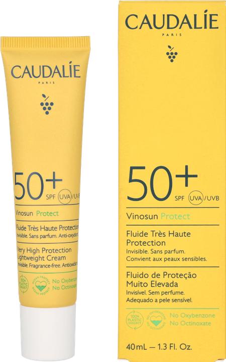 Actual product image Caudalie Vinosun Fluids (Sun cream face, SPF 50+, 40 ml)