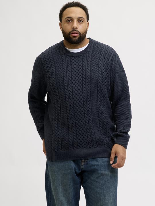 Produktbild Jack & Jones Plus Size Strickpullover Strickpullover (4XL)