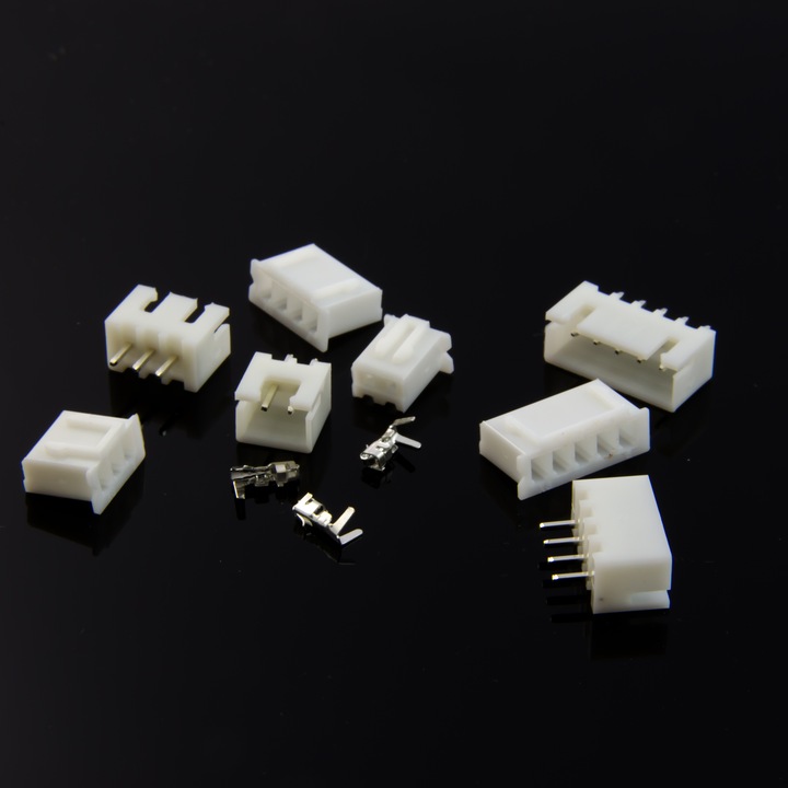 Actual product image Purecrea JST-XH crimp plugs and sockets 2.54mm set 40 pieces