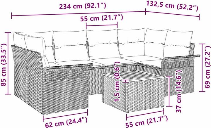 Produktbild vidaXL Leia