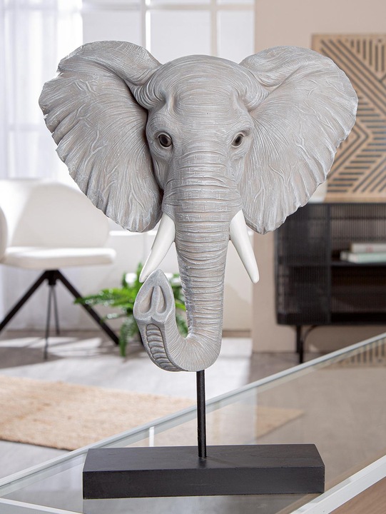 Actual product image Gilde Skulptur Elefant Ringo