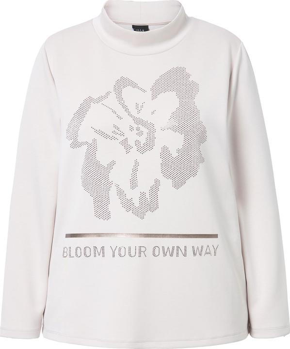 Produktbild Ulla Popken Sweatshirt, Blüte, Stehkragen, Langarm, Modalmix (62)