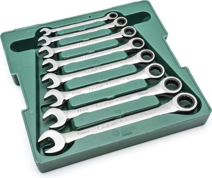 Actual product image SATA Ratchet ring spanner reversible, 16 mm (16 mm)