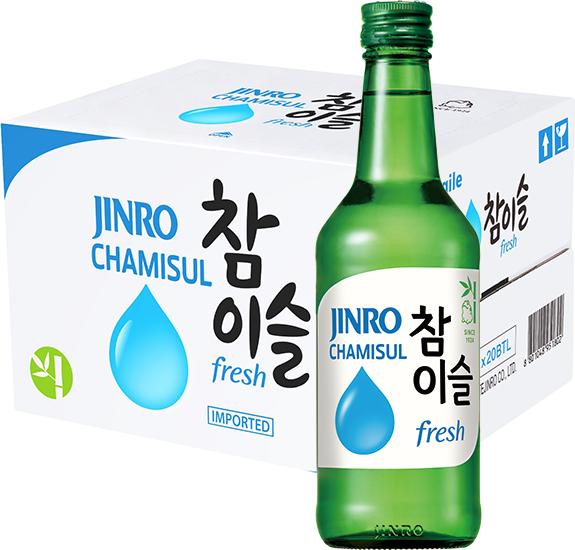 Jinro Chamisul Soju Fresh (20 x 35 cl)