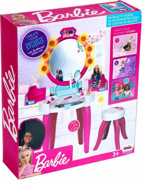 Produktbild Theo Klein Barbie Schönheitsstudio mit Licht- und Soundfunktion (41 x 31 x 90 cm)