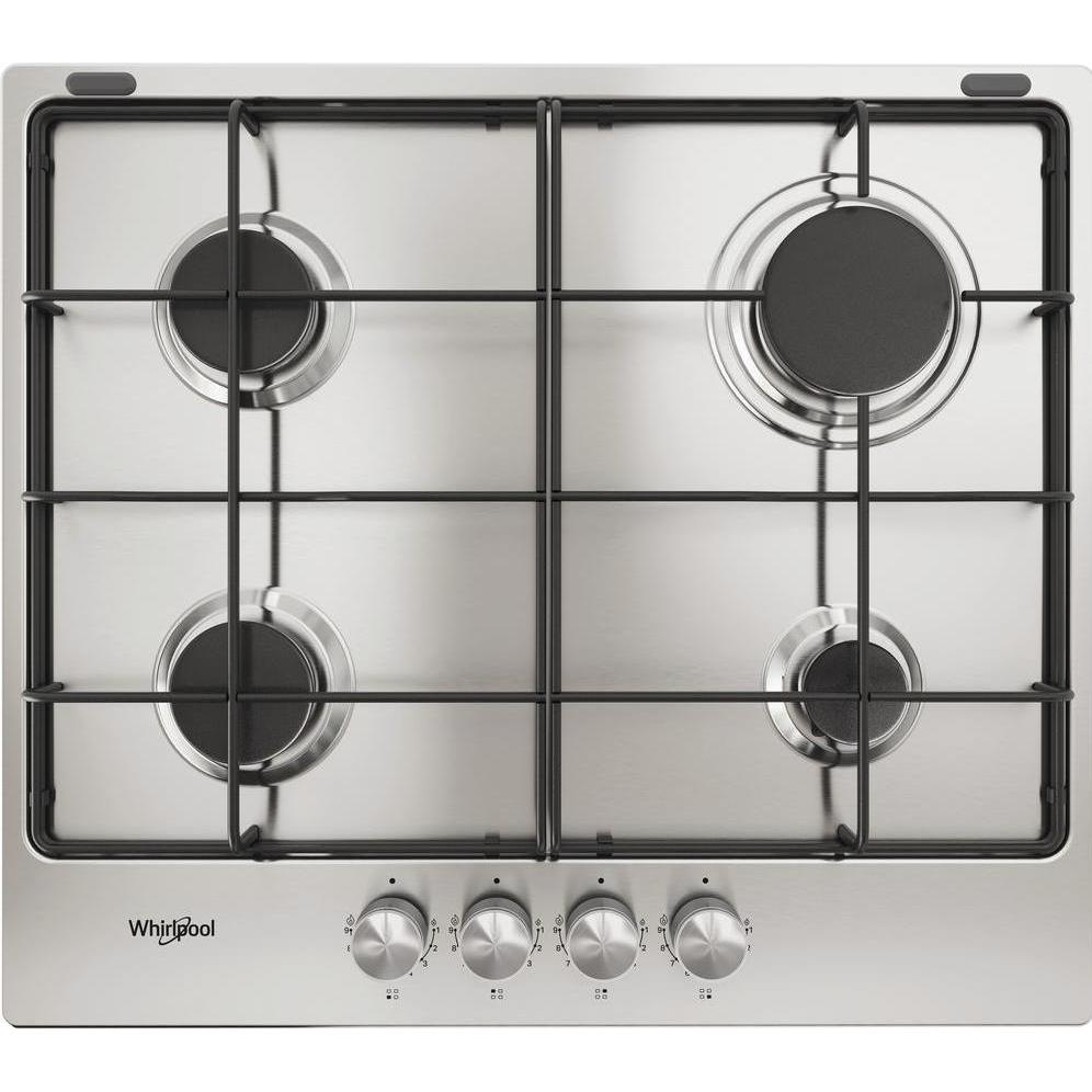 Whirlpool TGML650IX gas hob, Kochfeld, Silber