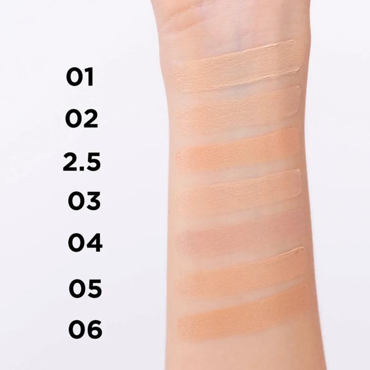 Image du produit Eveline Anti-cernes liquide Camouflage Hd Waterproof With Hyaluronic Acid 06 7.5Ml (Inconnu)