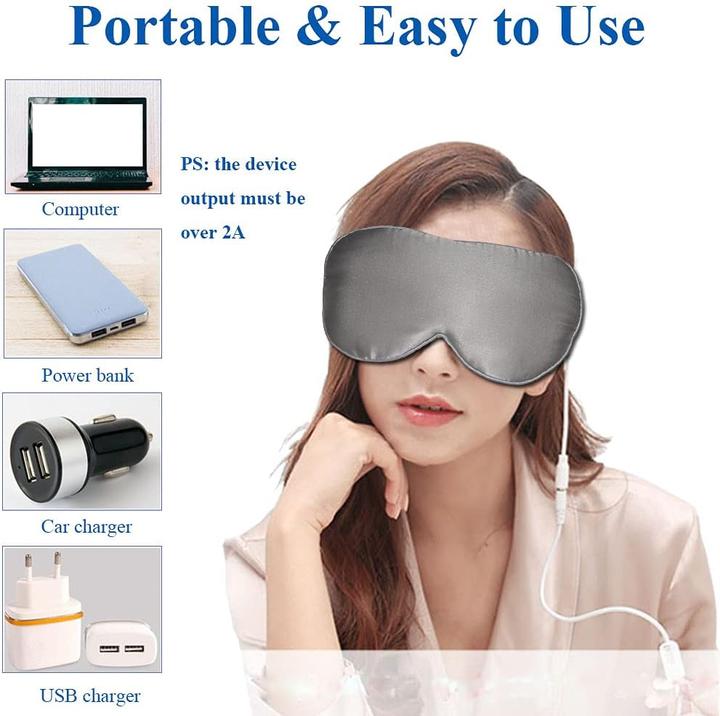 Immagine prodotto Pjyu Maschera riscaldante per gli occhi