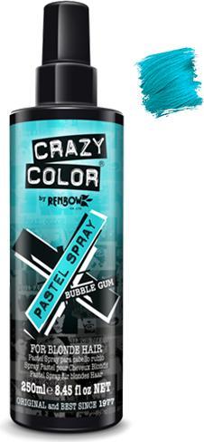 Produktbild Crazy Color Pastel Hair Spray Bubblegum Blue 250ml (250 ml)