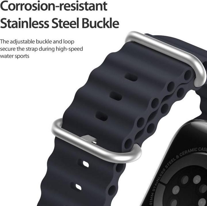 Immagine prodotto Dux Ducis Cinturino dell'orologio 8 / 7 / 6 / 5 / 4 / 3 / 2 / SE (45 / 44 / 42 mm) Cinturino in silicone G (42 mm, 44 mm, 45 mm, Silicone (liquido))