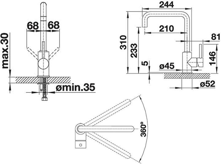 Actual product image Blanco Mili