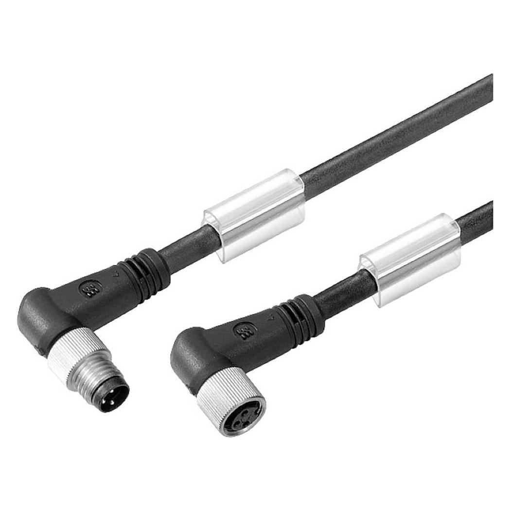 Weidmüller 2475250300 Aansluitkabel sensor/actuator M8 3,00 m Aantal polen: 5 1 st., Kabels + Stekkers, Zwart
