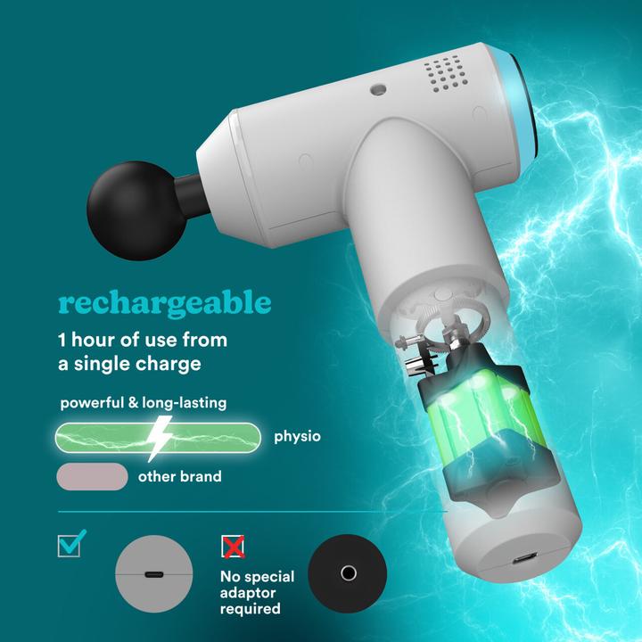 Actual product image Homedics Physio Massage Gun