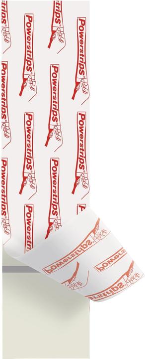 Produktbild tesa Powerstrips für Tapete & Putz, 1kg Halteleistung, 6x doppelseitige Klebestreifen