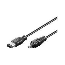 MicroConnect FireWire 6P-4P 2m M-M (2 m, FireWire), Schnittstellenkabel