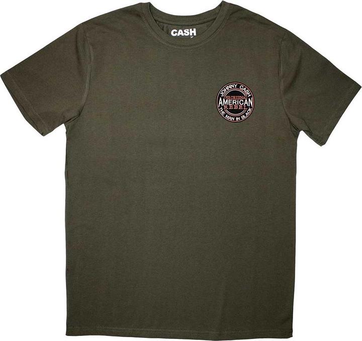 Immagine prodotto Johnny Cash Mini American Rebel Logo (L)