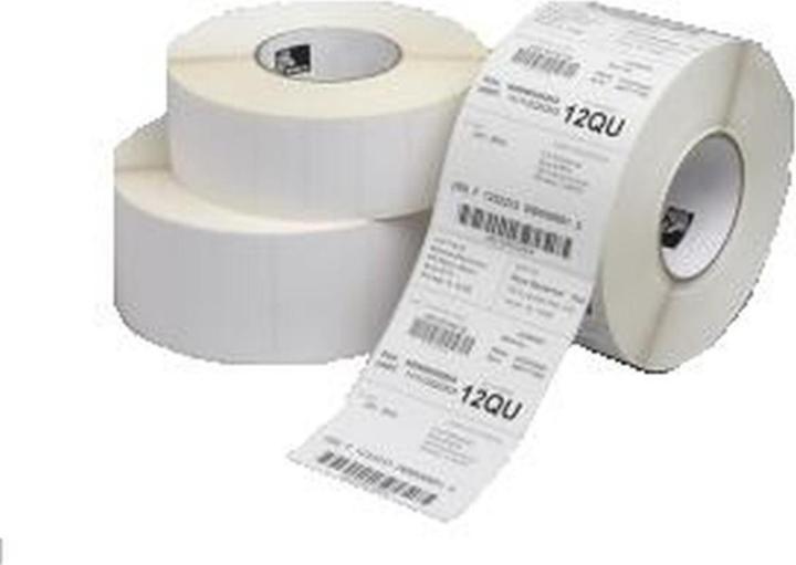 Actual product image Zebra Z-Perform 1000T, Bianco, Carta, Trasferimento termico, 100 x 150 mm, 7,6 cm, 1000 pz